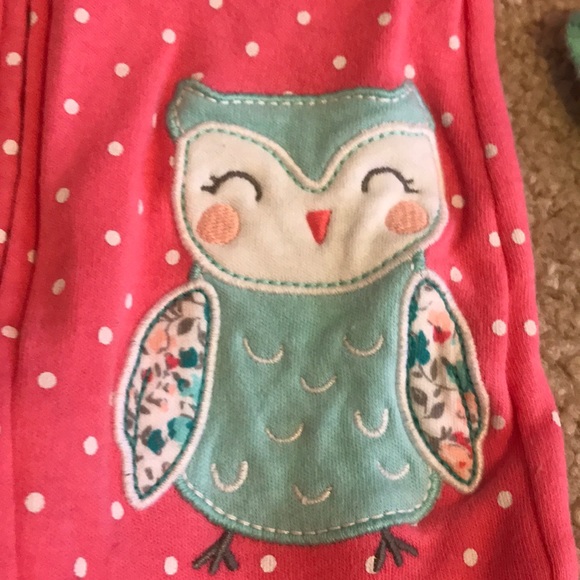 Carters 4 pack bundle girls pajamas - Picture 7 of 9